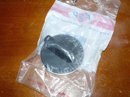 Kenmore Whirlpool Range Oven Temperature Knob 4320644 NEW - Picture 2 of 2
