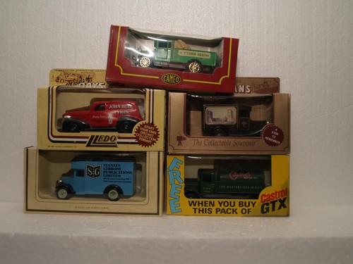 Sechs Lledo / Corgi Vintage Lieferwagen - Bild 1 von 9