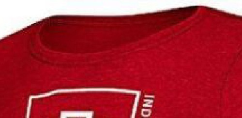 Damas Indiana Hoosiers Adidas Carmesí Clipped State Camisa Manga Corta - Imagen 4 de 5
