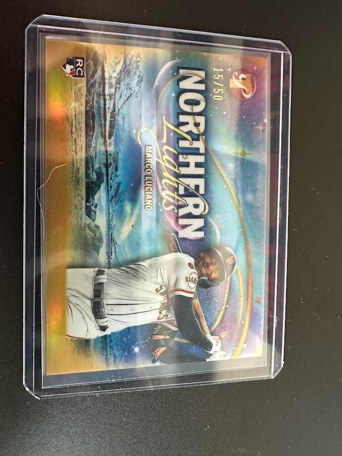 2024 Topps Pristine - Northern Lights Gold Refractor #NL-17 Marco Luciano /50...