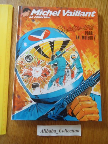 NEUF BD MICHEL VAILLANT COLLECTION  21 MASSACRE POUR UN MOTEUR **  GRATON - Picture 1 of 3