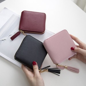 Short-Wallet-For-Women-Korean-Tassel-Small-Simple-Square-Zipper-Wallet-For-Women