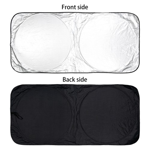 Car Foldable Sun Shade SunShade Windshield Visor Sun Cover Heat Reflective - Picture 4 of 7
