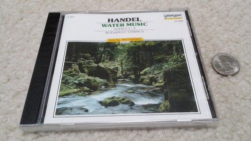 NEW CD Handel, Water Music (Suites 1-3), 1989, 15 607 - Imagen 1 de 7