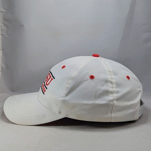 VTG Winston Salem State University Split Bar Logo The Game 90s Strapback Hat Cap - Picture 5 of 10