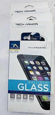 3-Tech Armor iPhone 6 Plus 6S Ballistic Glass Protector Elite Antiglare 3 Total