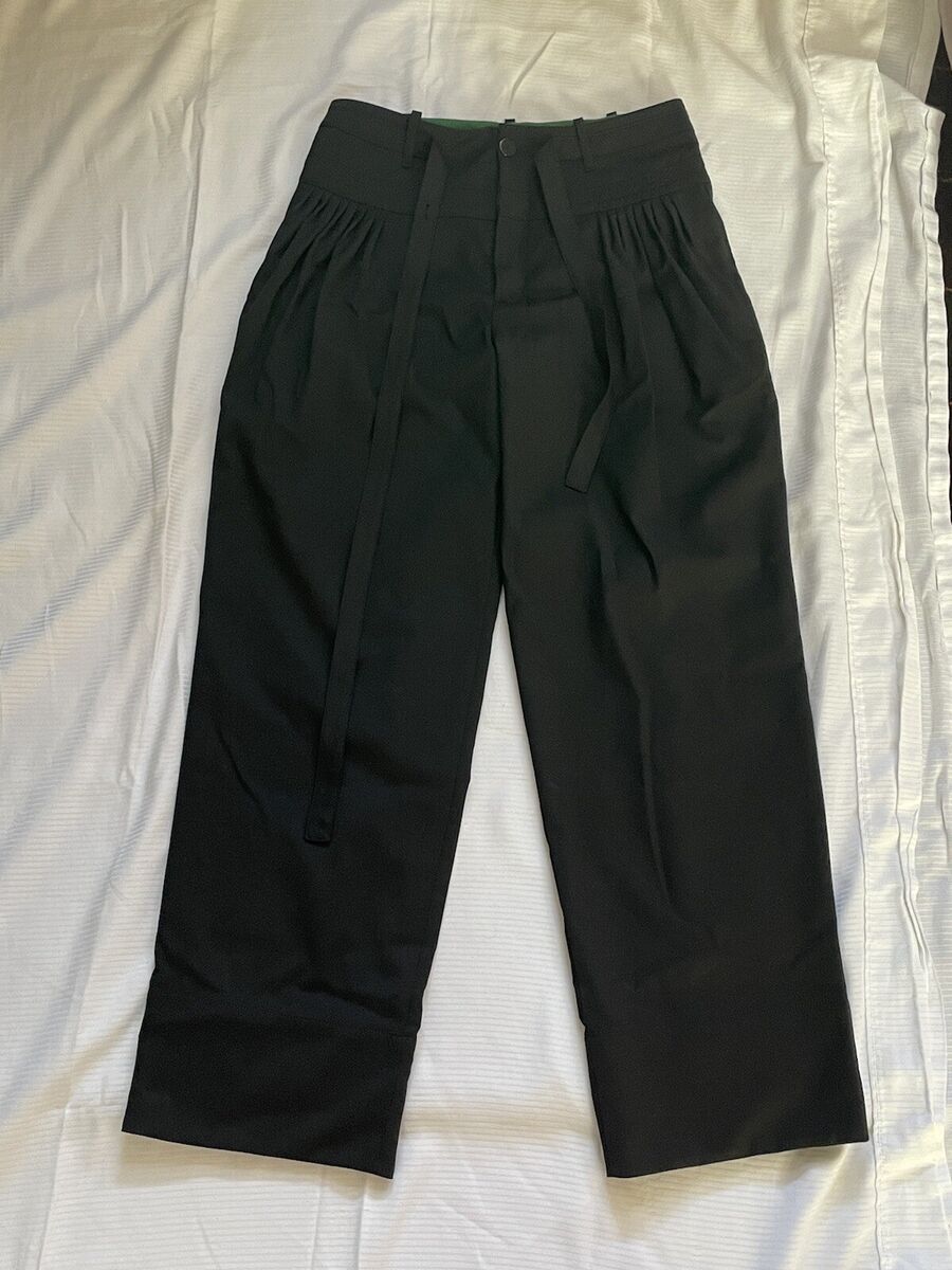 Kiko Kostadinov Men's Black Solon Pants 48 BNWT, Unworn Kiko Kostadinov Men's Black Solon Pants 48 BNWT, Unworn