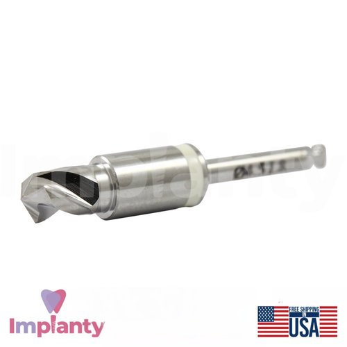 GDT Integral Stopper Dental Precise Stainless Steel White Drill Ø4.5mm Diameter - Imagen 5 de 11