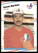 1988 Fleer #188 Dennis Martinez