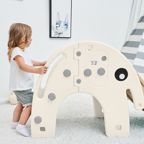Baby Vivo Toboggan Aire de jeux Enfants Extérieur et à lIntérieur Jardin Jouets - Photo 15/25