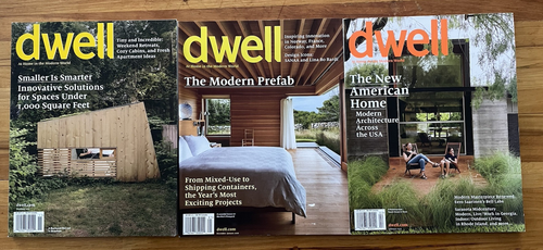 Lot of 9 DWELL Magazines Home In The Modern World 2015-2016 House Contemporary - Imagen 5 de 5
