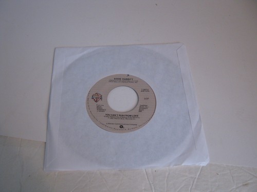 Eddit Rabbitt You Can't Run From Love Single Warner Brothers 7-29712 Preowned - Picture 1 of 2