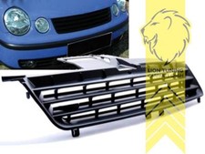 Sportgrill Kühlergrill für VW Polo 9N schwarz