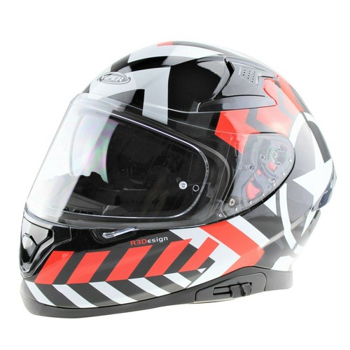 VIPER RS-V95 FULL FACE ACU GOLD DUAL VISOR MOTORCYCLE MOTORBIKE CRASH HELMET - Picture 56 of 68