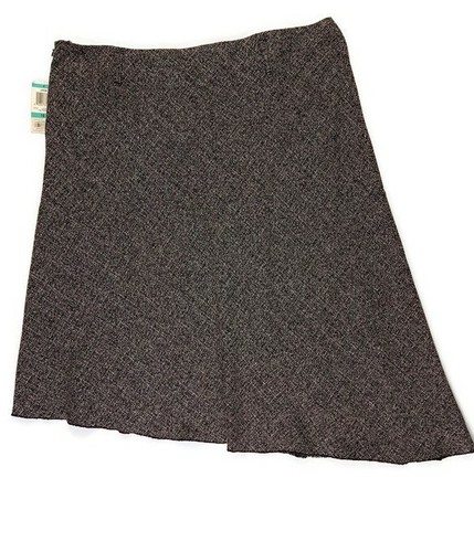 Style & Co Gray Asymmetrical Hem Skirt Size 16 - Picture 2 of 7