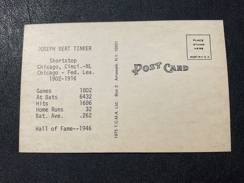1973 TCMA ALL TIME GREATS POSTCARDS PICK CARDS YOU WANT - Picture 275 of 359