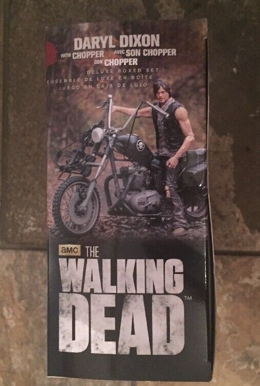 Walking Dead Daryl Dixon Action Figure and Motorcycle Deluxe
