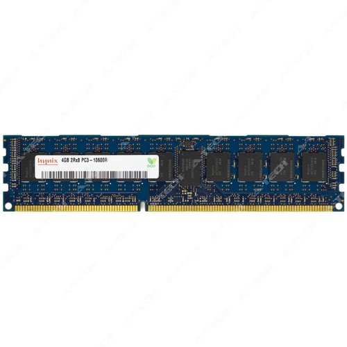 Hynix 4GB 2Rx8 PC3-10600 RDIMM DDR3 1333MHz ECC REG Registered Server Memory RAM - Picture 1 of 2