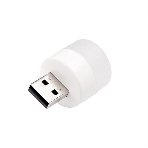 1Pcs USB Mini LED Night Light Portable Small Round Lamp Mobile Light Bulb -J18 - Picture 5 of 6