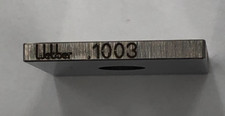 Starrett/Webber SS .1003 A1 Square Steel Indvidual Gage Block, .1003", Grade A1