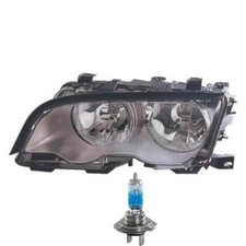 Scheinwerfer rechts inkl. Premium Lampen für BMW 3er Cabriolet E46 mit LWR Motor