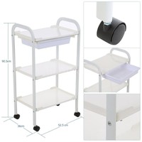 Rolling Salon Storage Tray Cart Drawer Hairdressing Trolley Cart Organizer E0p0 Rolling Salon Storage Tray Cart Drawer Hairdressing Trolley Cart Organizer E0p0
