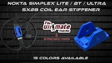 Nokta Simplex Lite / BT / Ultra SX28 Coil Ear Stiffener 100% Infilled