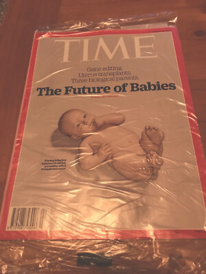 Time Magazine 2019 The Future Of Babies Gene Edititing Transplants NEW SEALED