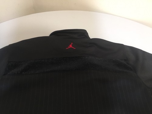 Nike Air Jordan Jump Man Full Zip Black Pinstripe Track Jacket Youth Large L - Picture 7 of 11
