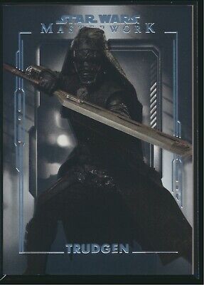 2020 topps star wars masterwork hobby box