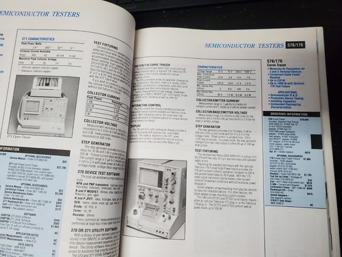 Tektronix 1990 Catalog near perfect condition, looks unread, really nice - Picture 14 of 24