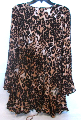 Giacca copricostume donna media leopardata Peach Love - Foto 5 di 8