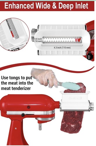 Attacco Tender Carne per KitchenAid, - Foto 4 di 9