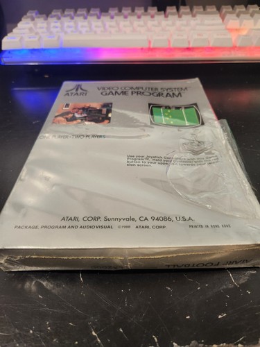 Atari 2600 Real Sports Football - New in Box - Sealed - Picture 4 of 4