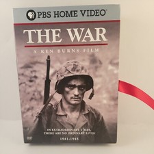 The War, A Ken Burns Film DVD: PBS HOME VIDEO WWII No Scratches