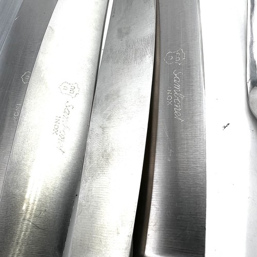 Servizio Pesce e dolce Sambonet 50 pezzi Filet Toiras vintage Inoxilver - Foto 6 di 9