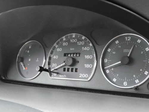 For Fiat Uno 1983-2002 Chrome Cluster Gauge Dashboard Rings Speedo Trim 3 pcs - Picture 6 of 7