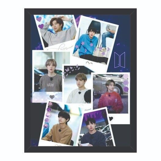 完全非売品)BTS 集合写真 光沢紙
