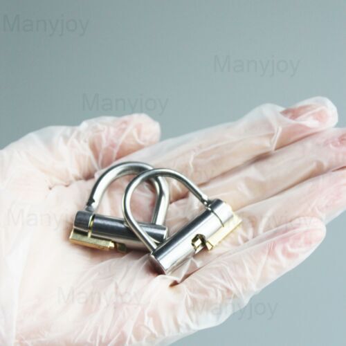3/5mm PA Lock Prince Albert Locked 304 Chastity Piercing Titanium D