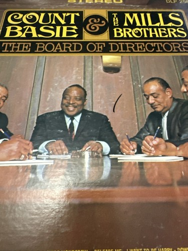 Count Basie & The Mills Brothers The Board Of Directors LP Record 1968 LPS 76626 - Imagen 19 de 24