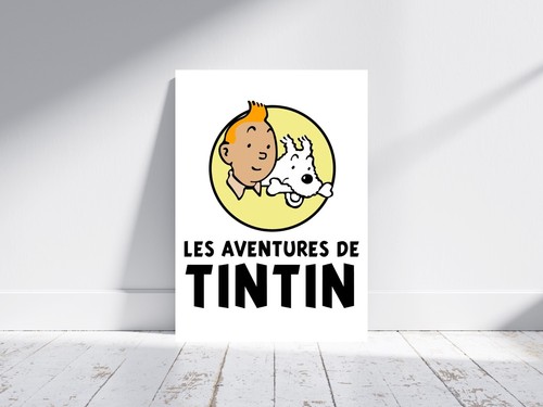 Die Abenteuer von Tim und Struppi (Les Aventures) Wandkunst Poster Druck A5 A4 A3 #057 - Bild 7 von 17