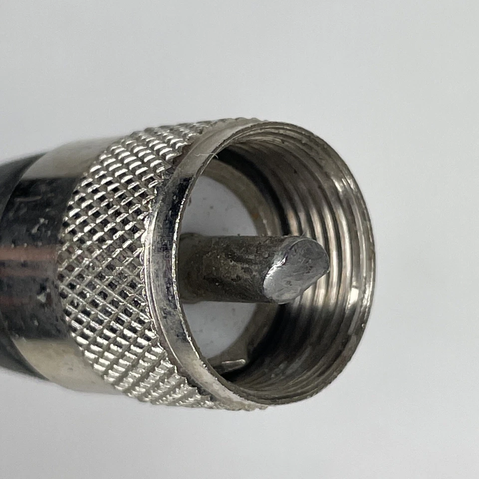 Cable de antena CB coaxial Uniden 10' hermético a tornillo para radio Uniden PC68XL Foto 4 de 4