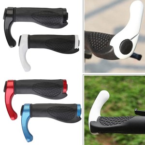 US-Bicycle-Cycling-Handle-Bar-Grips-Double-Lock-On-Mountain-Bike-Handlebar-Grips