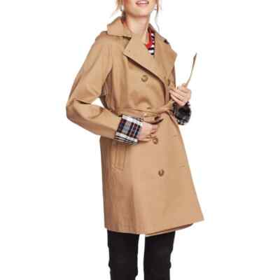 Trench top coat court