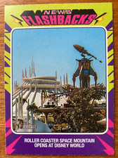 Disney Space Mountain 2024 Topps Heritage News Flashbacks #NF-3
