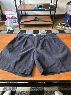 Vintage Polo Ralph Lauren Tyler Shorts Mens 38 Navy Chino