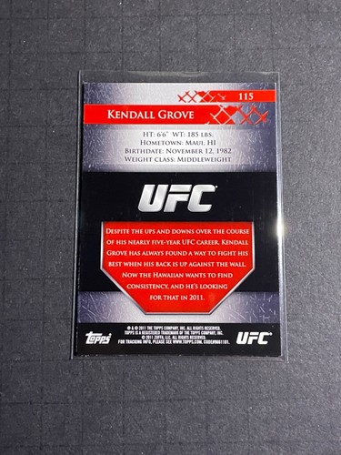 2011 Topps UFC Title Shot Inserts & Parallel Cards - See List - Buy 4+ Save 30% - Picture 109 of 235