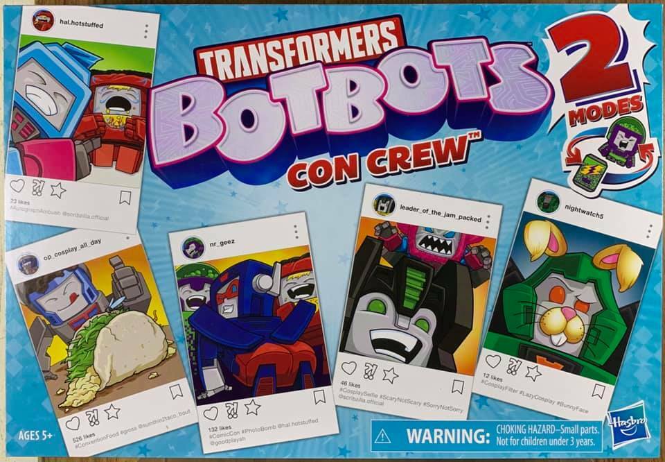 Hasbro Transformers BotBots Con Crew 10 pack 2019 SDCC Exclusive in stock