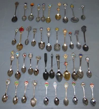 Miniature Spoon Collection From Around the Country
