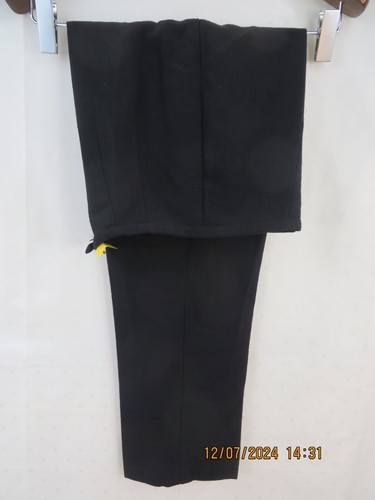 JORDAN & COLE SZ 10P Rayon/Polyes VTG Black Woven Soft Dress Pants Trousers - Bild 10 von 22